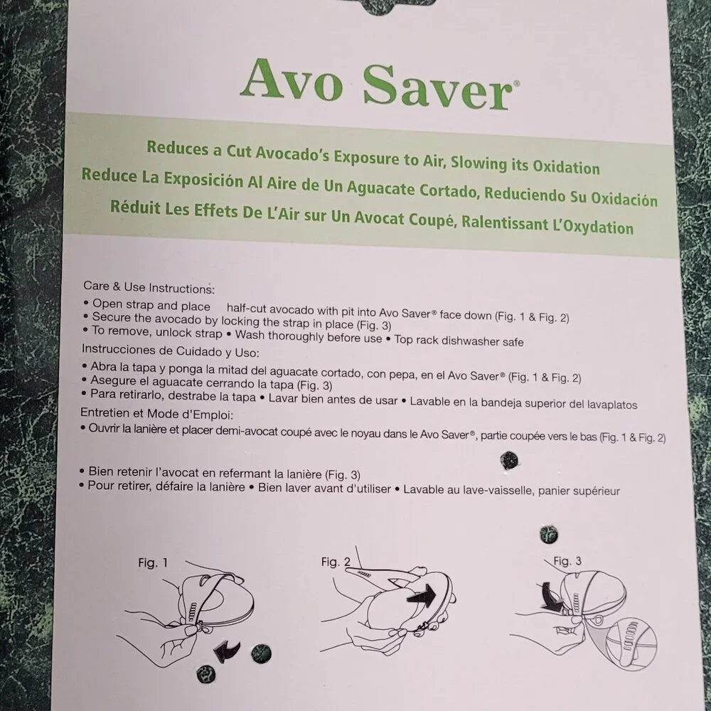 Oxo 3 in 1 Avocado Slicer, Avo Saver, Avocado Container NWOT